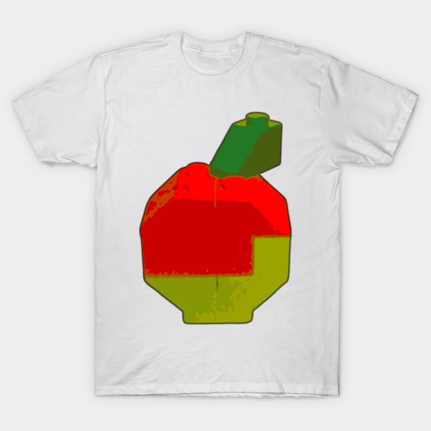 Brick Creations - Apple T-Shirt by druscilla13